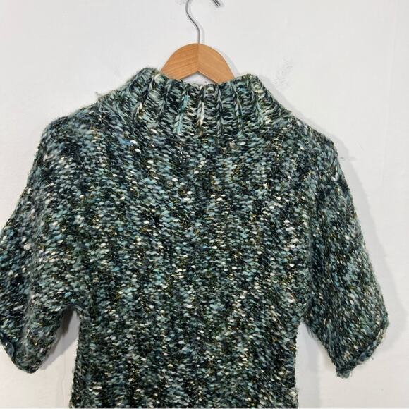 Anthropologie Tabitha Season Stroll Chunky Knit Sweater Coat Size Small - Picture 12 of 15
